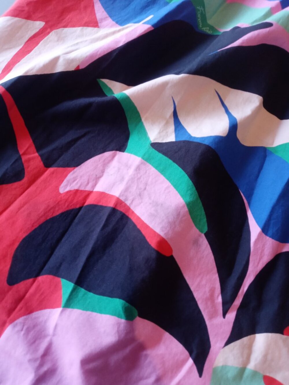 (altered) FARM RIO colorful monstera skirt (XS) - Picture 15 of 16